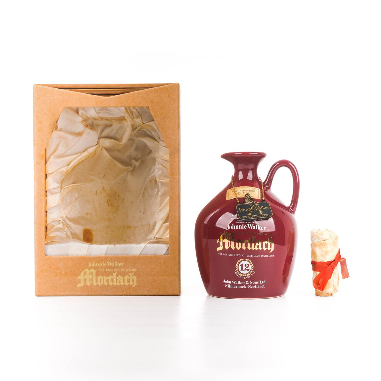 慕赫 12年 尊尼获加 高岛屋限定 红瓷壶 750ml