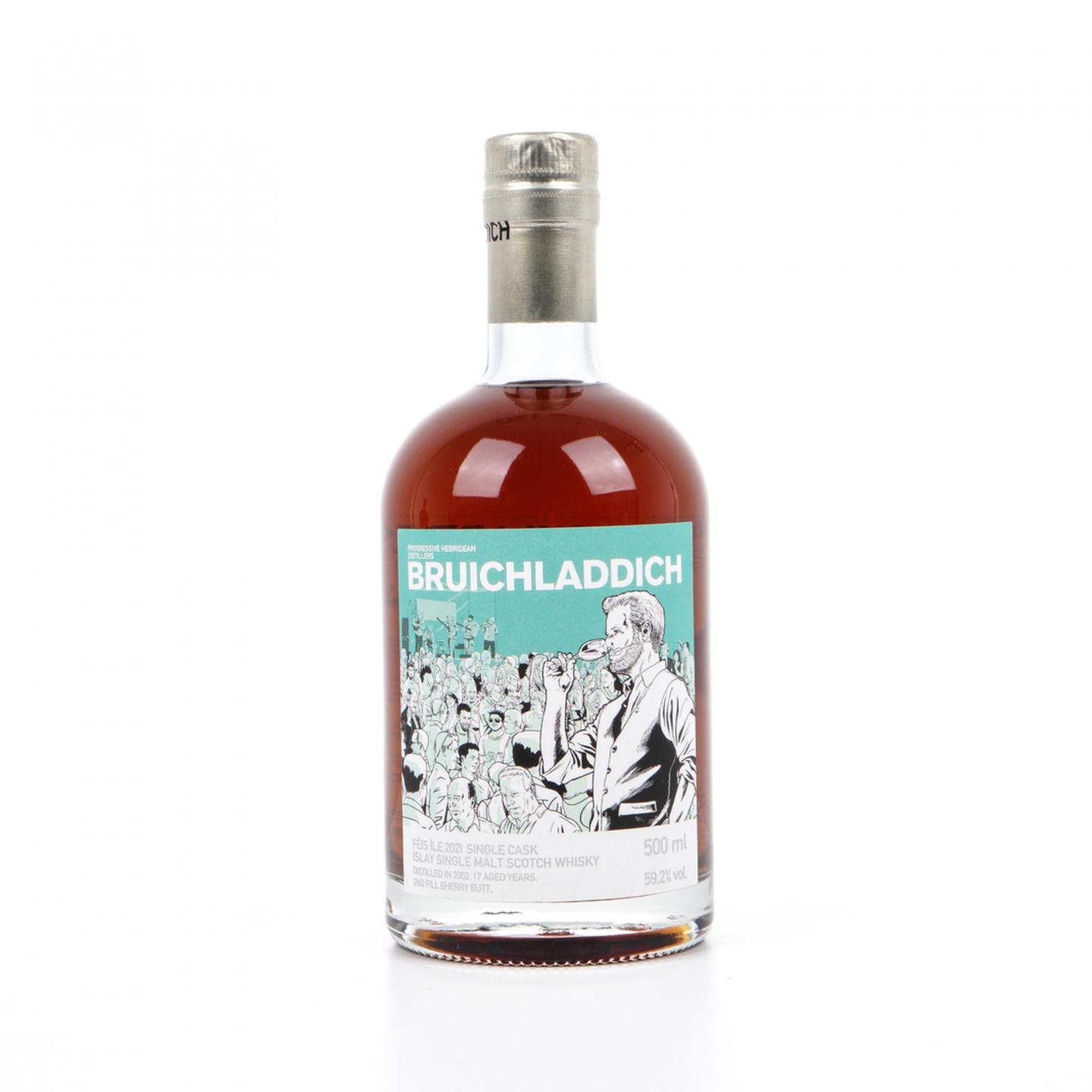 布赫拉迪 17年 Fèis Ìle 2021 雪莉桶 500ml