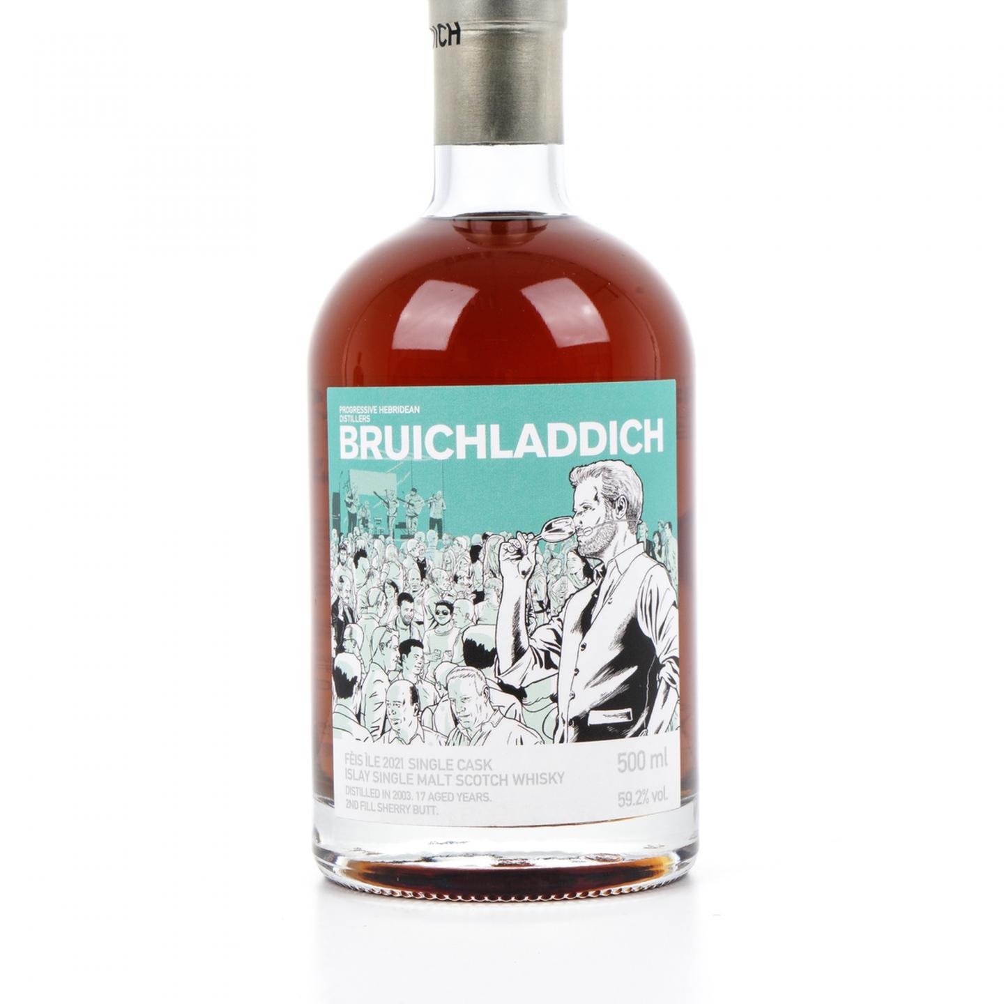 布赫拉迪 17年 Fèis Ìle 2021 雪莉桶 500ml
