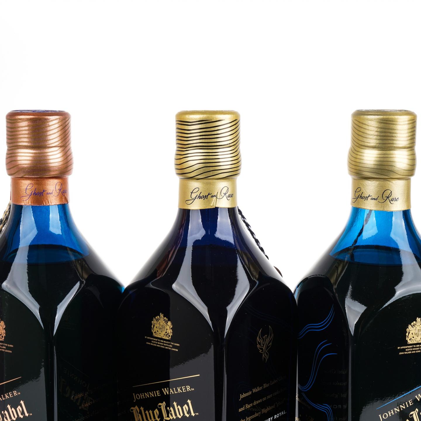 尊尼获加 蓝牌 消逝的酒厂系列 750ml*3