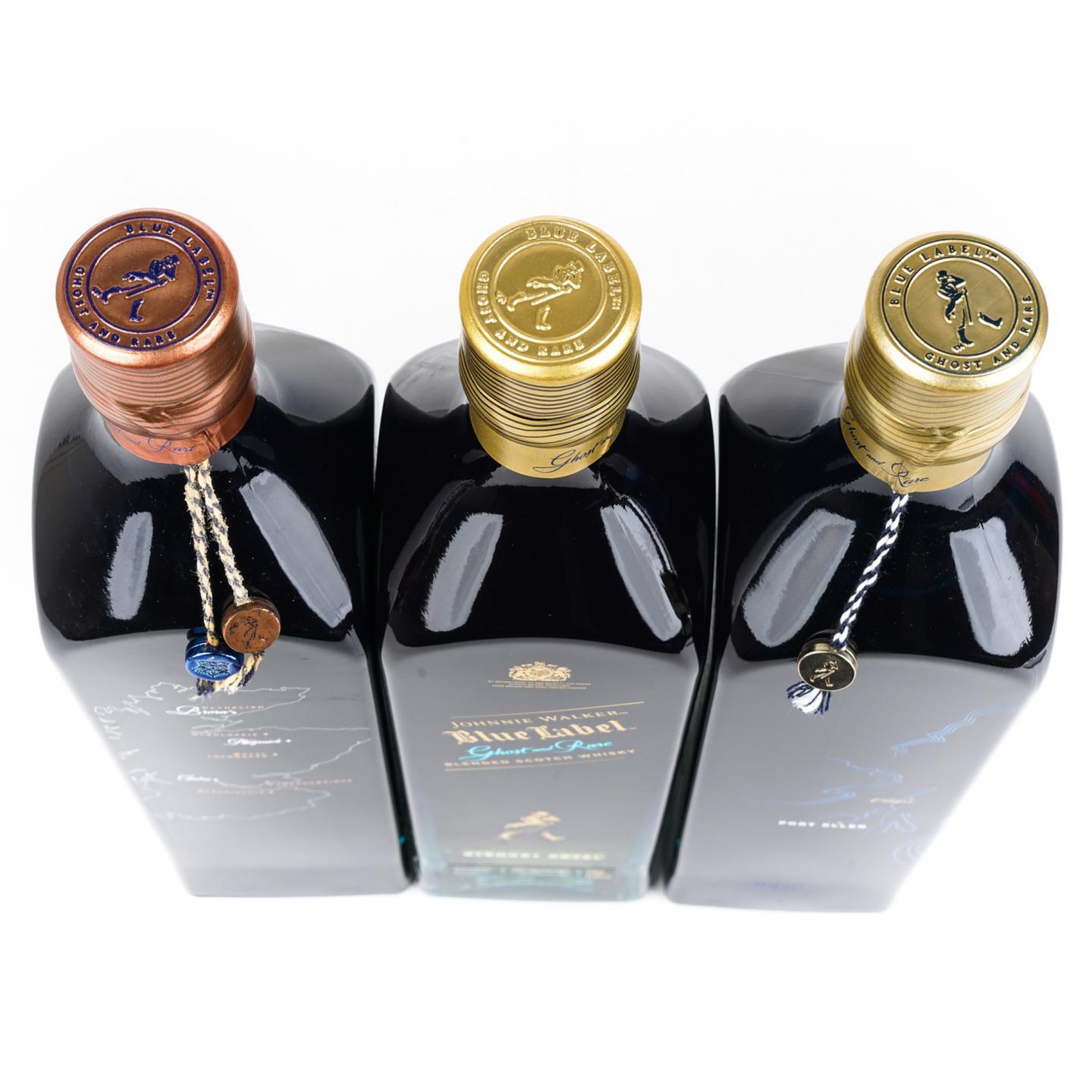 尊尼获加 蓝牌 消逝的酒厂系列 750ml*3