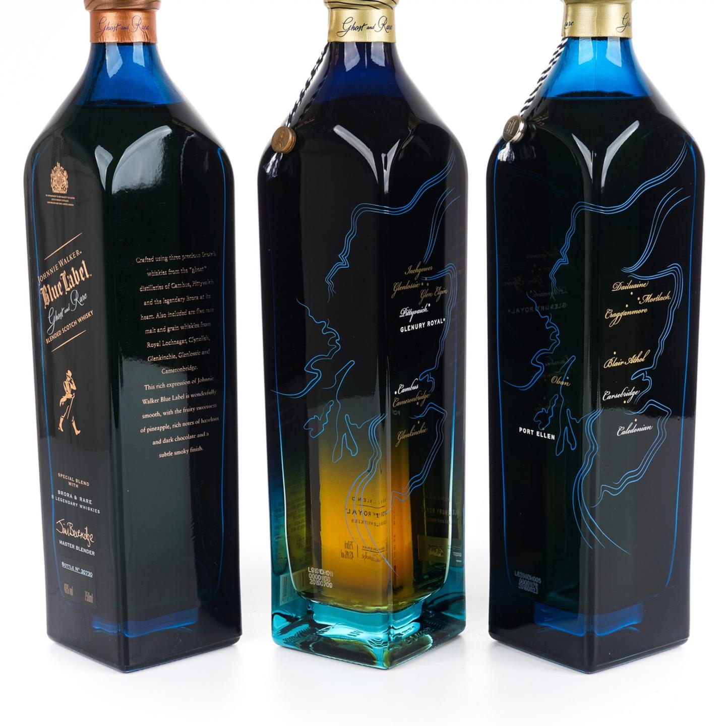 尊尼获加 蓝牌 消逝的酒厂系列 750ml*3