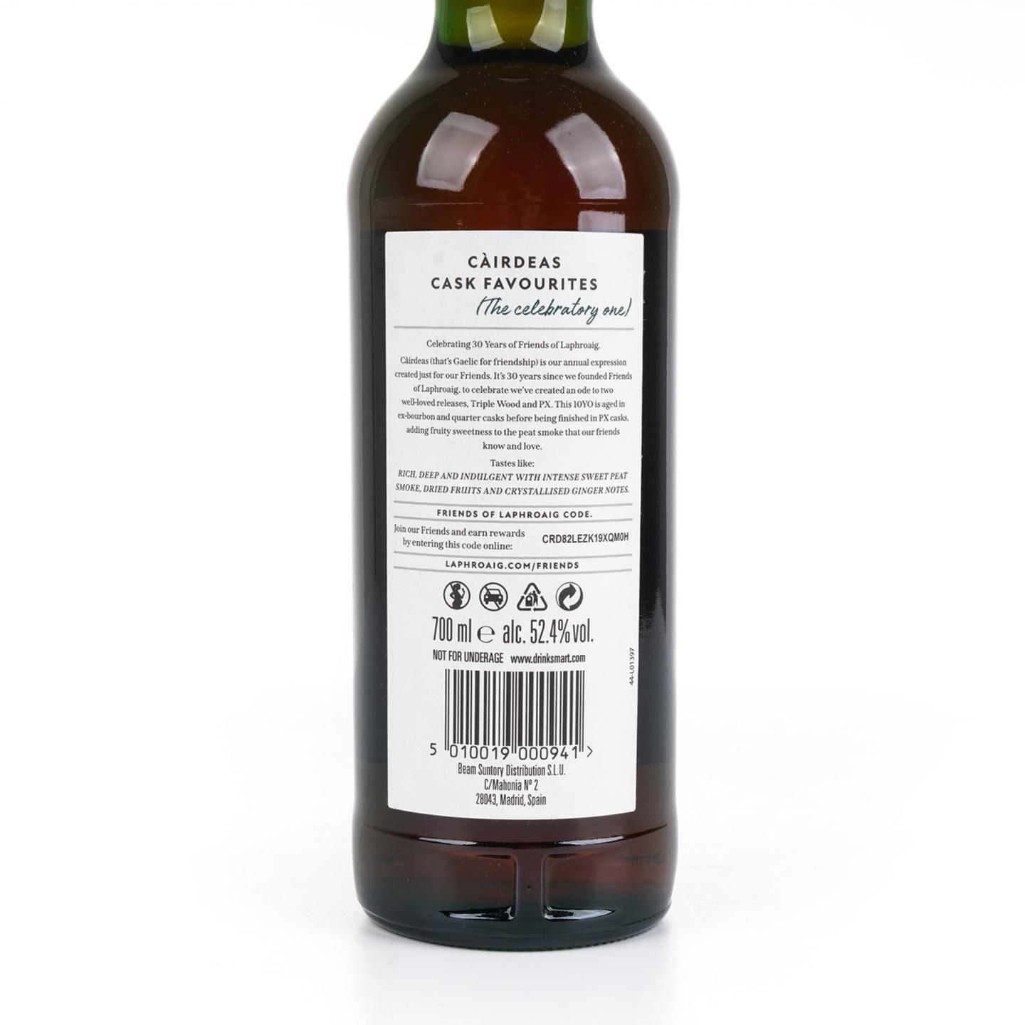 拉弗格 10年 Cairdeas 2024版 PX雪莉桶后熟