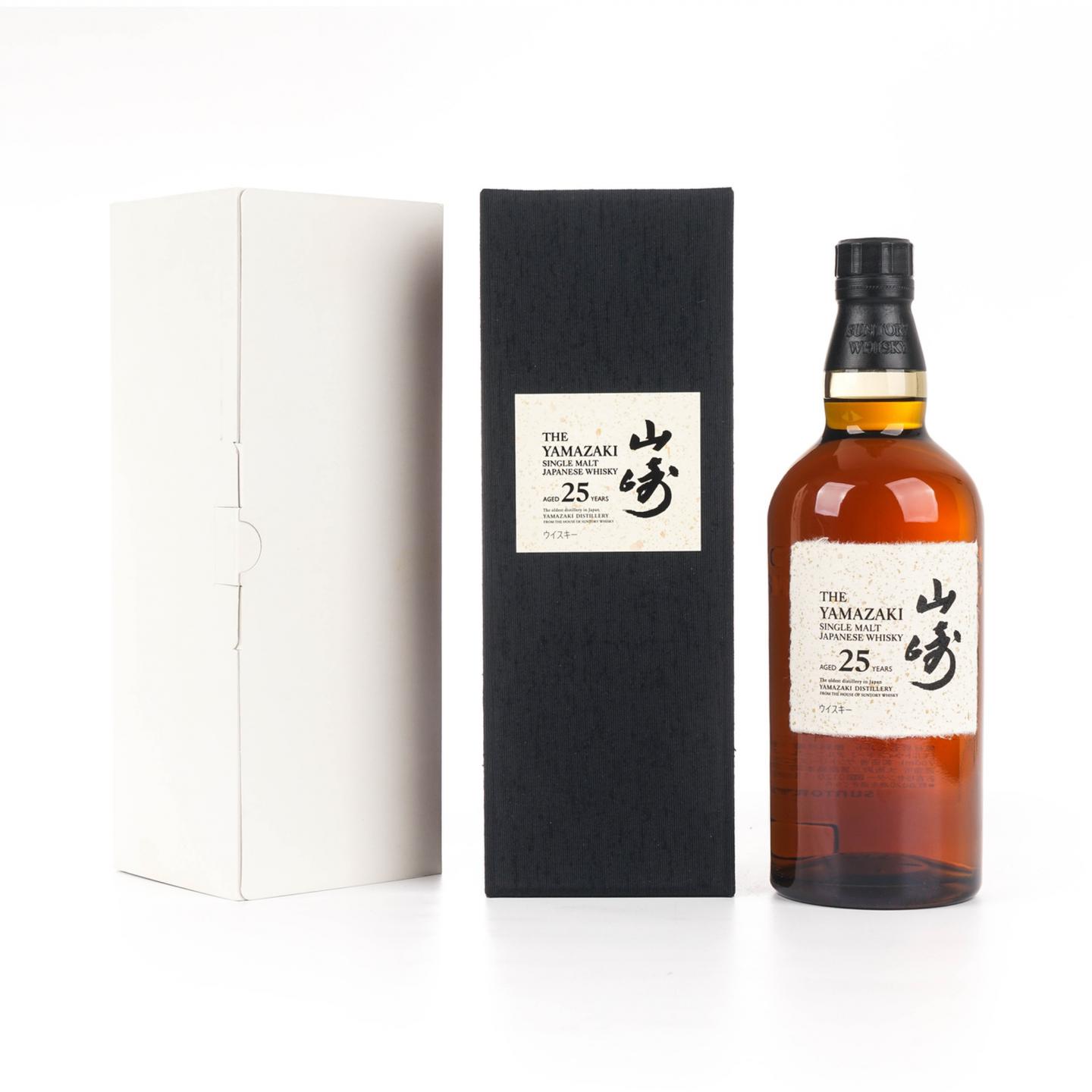 山崎 25年 新版 礼盒