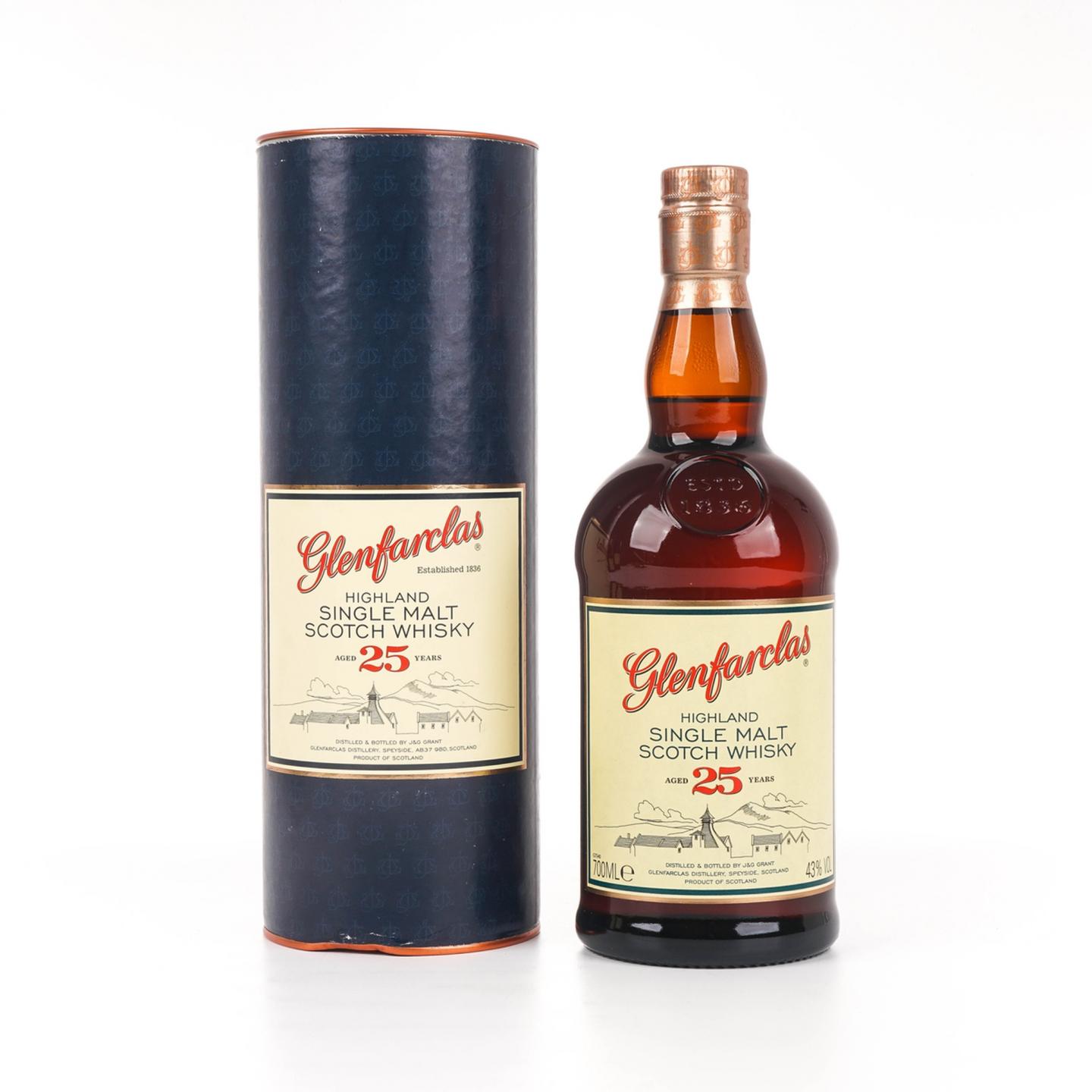 格兰花格 25年 圆筒 700ML