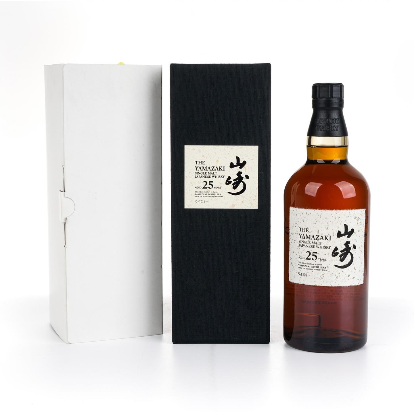 山崎 25年 新版 礼盒 700ml