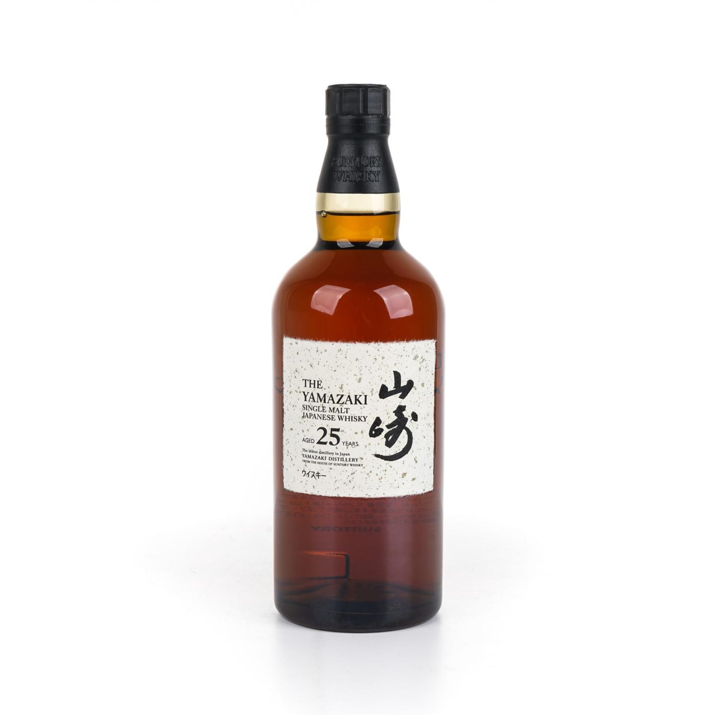 山崎 25年 新版 礼盒 700ml