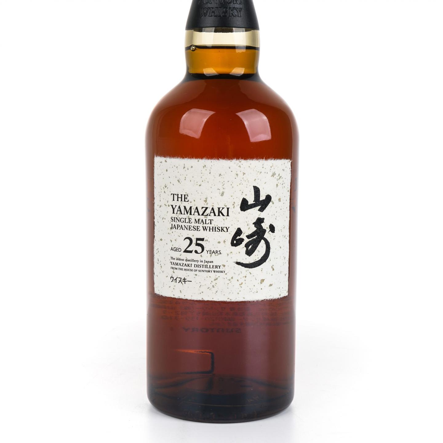 山崎 25年 新版 礼盒 700ml