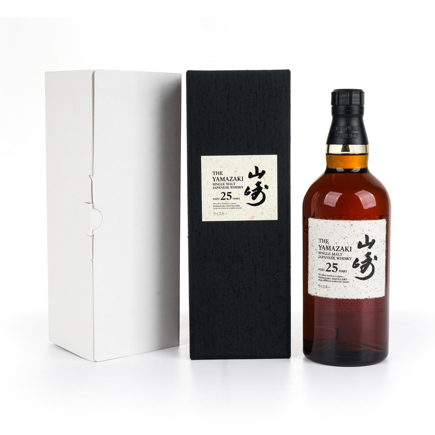 山崎 25年 新版 礼盒 43%