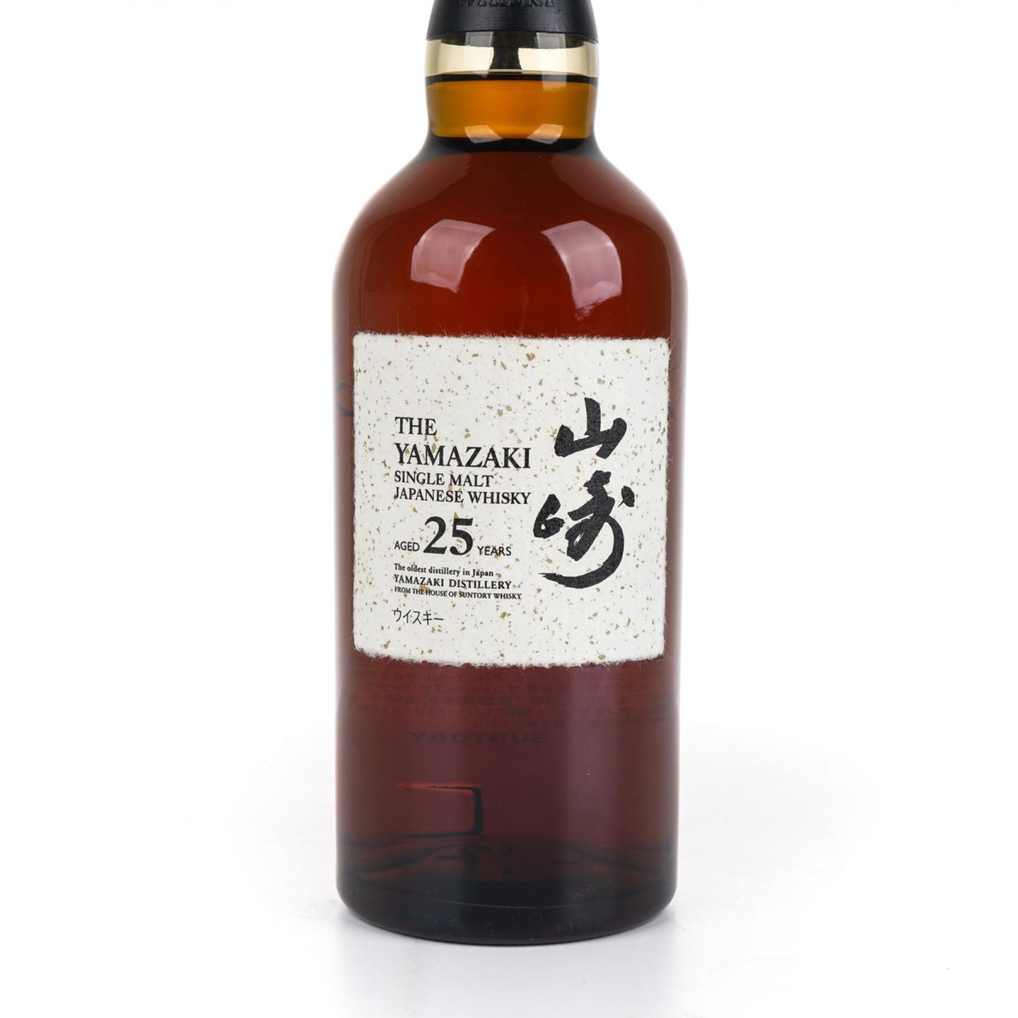 山崎 25年 新版 礼盒 43%