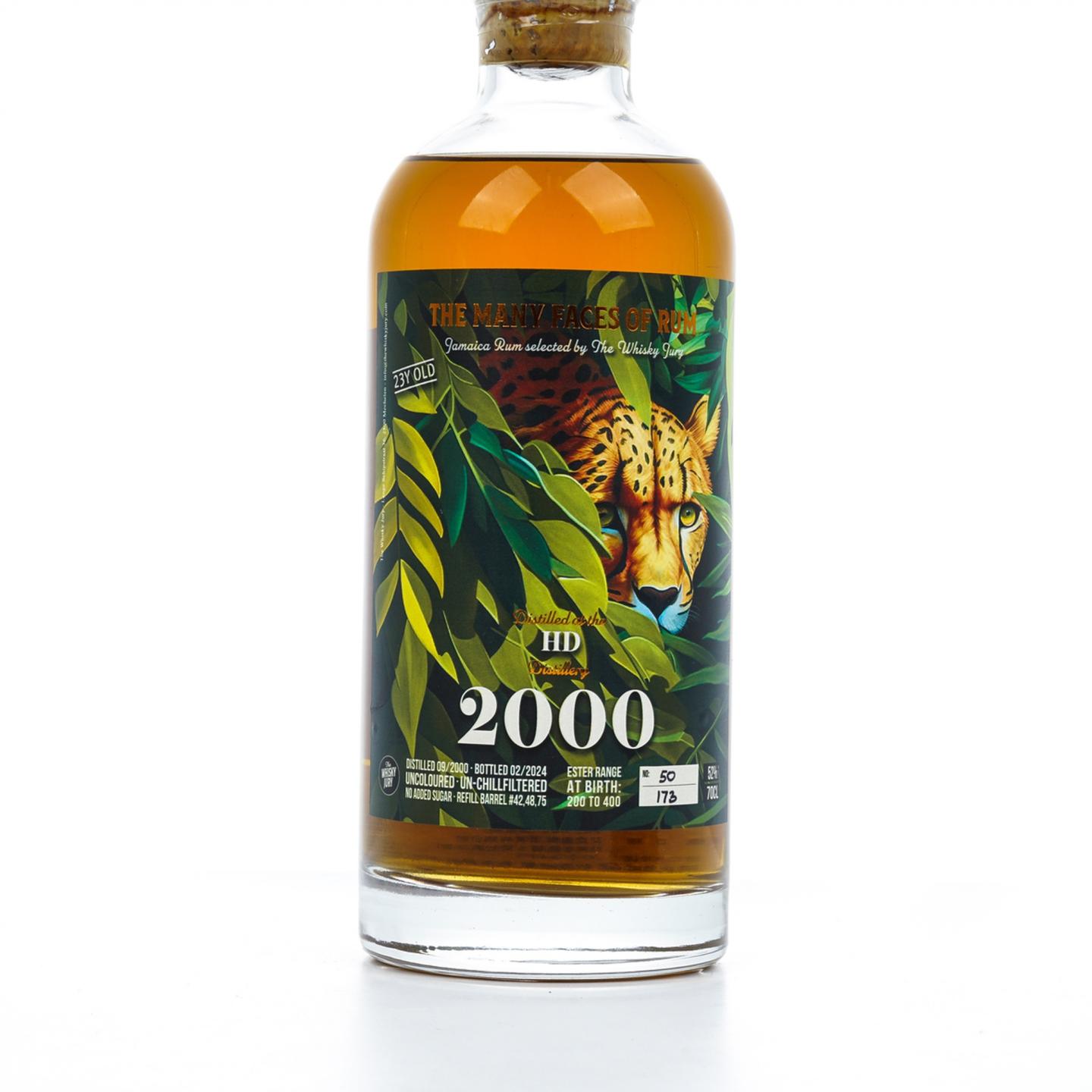 HD 23年 2000-2024 牙买加朗姆酒 TWJ