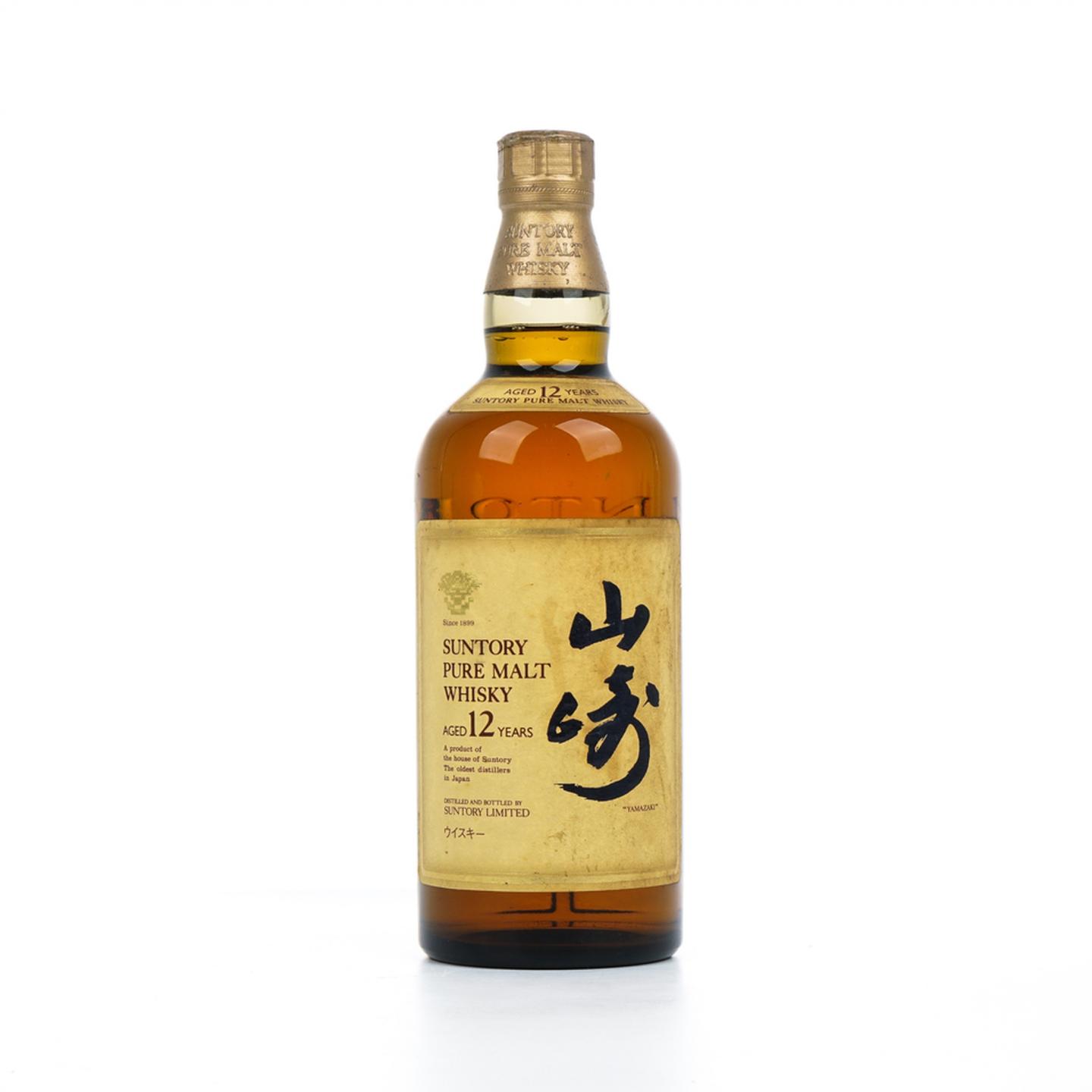 山崎 12年 金花标 Pure Malt 750ml