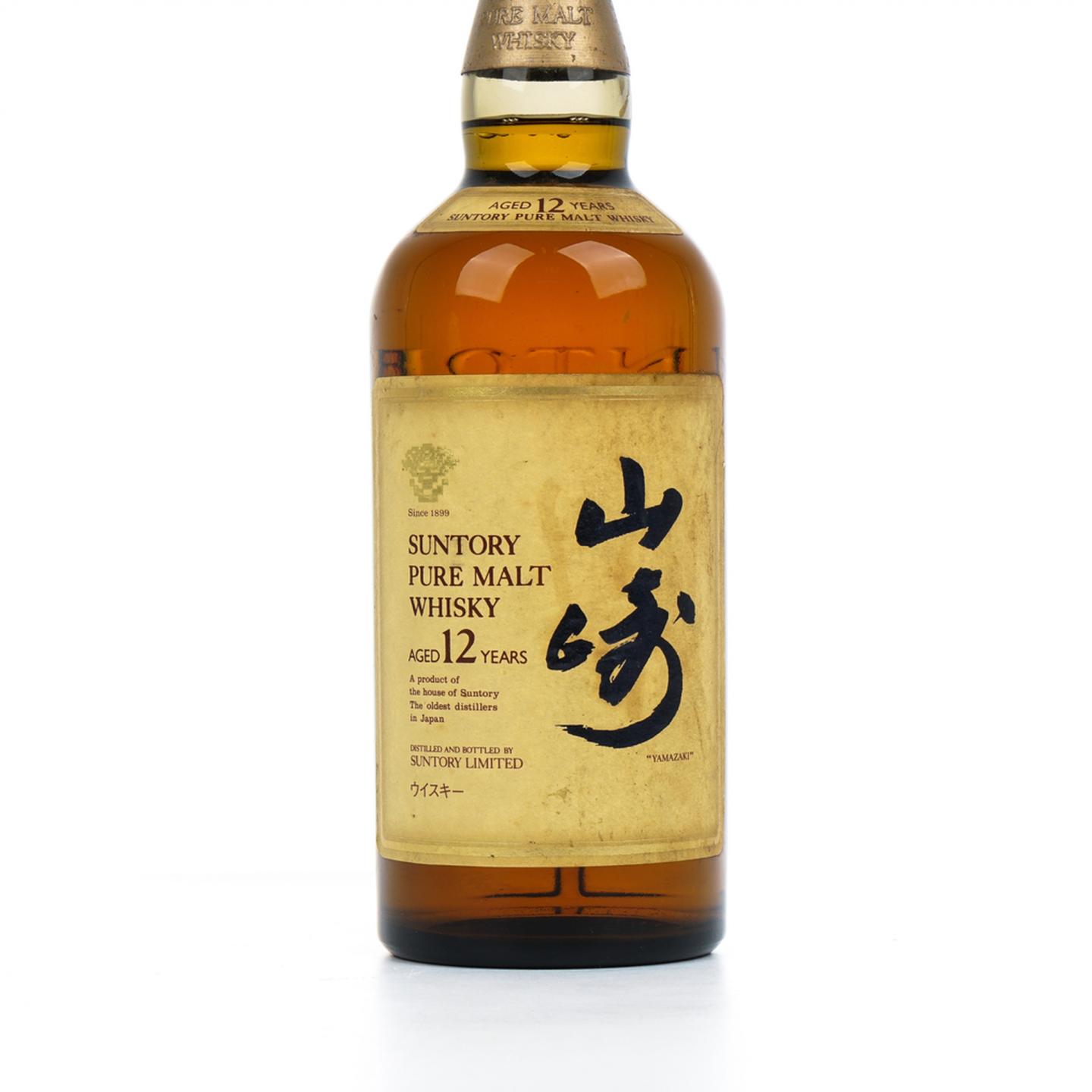 山崎 12年 金花标 Pure Malt 750ml