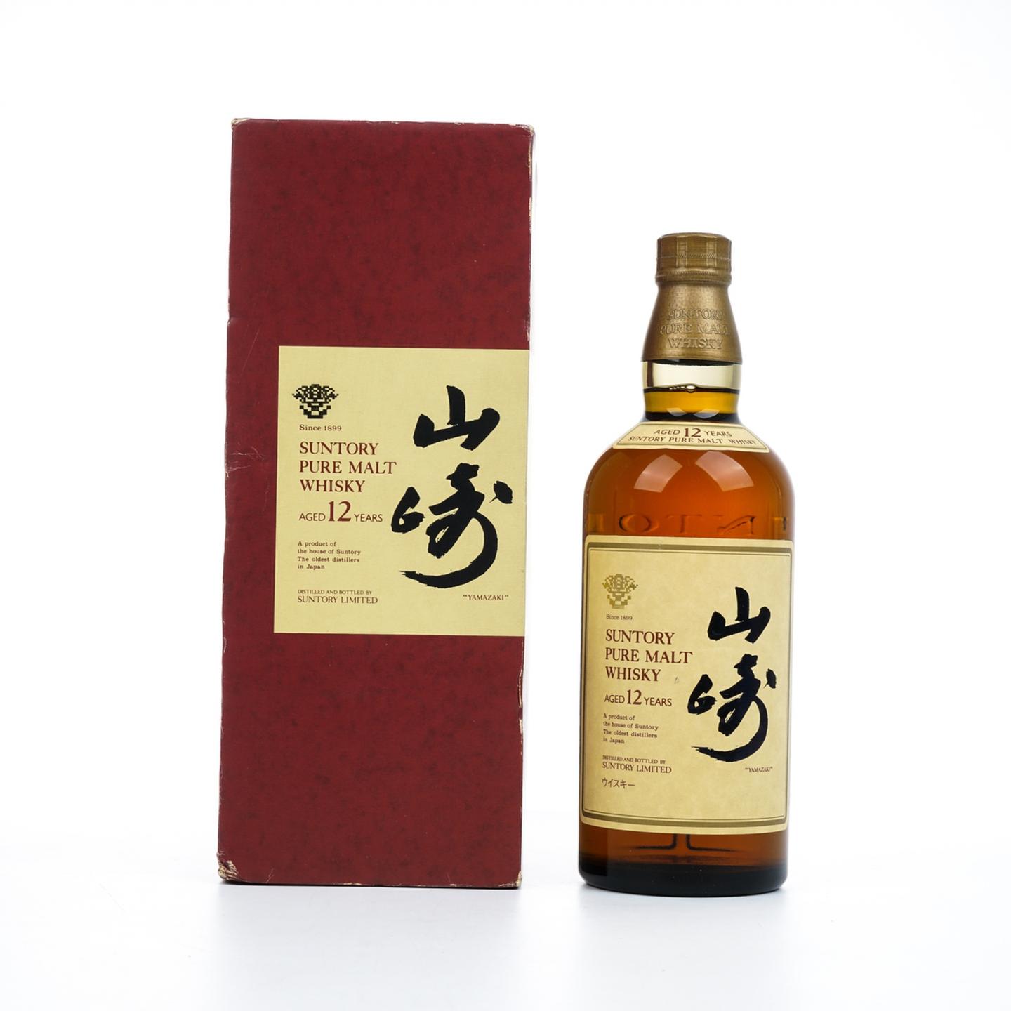 山崎 12年 金花标 Pure Malt 750ML