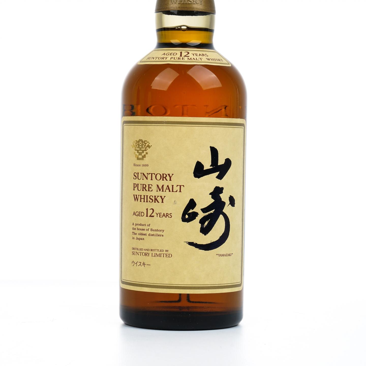 山崎 12年 金花标 Pure Malt 750ML