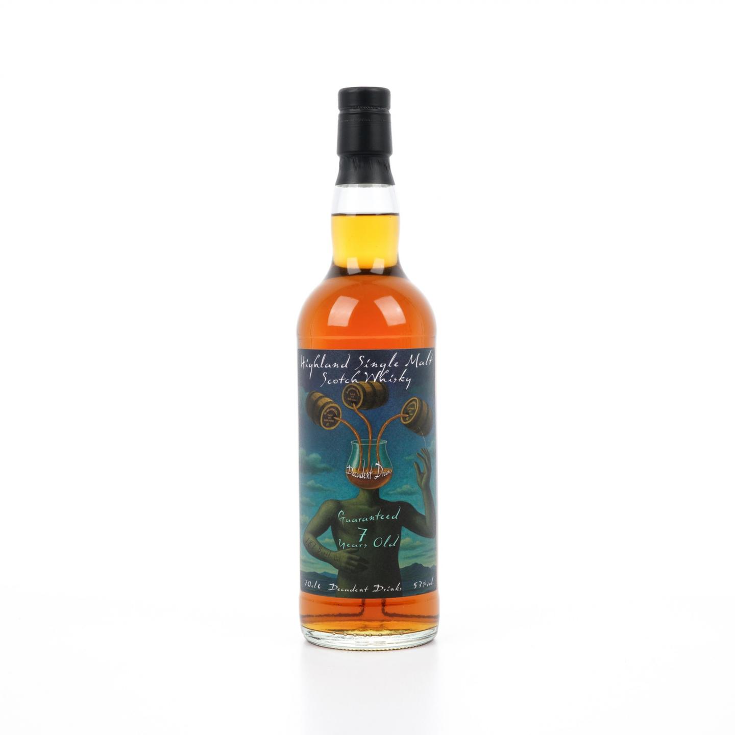 威士忌海绵 7年 Decadent Drams限定 53%