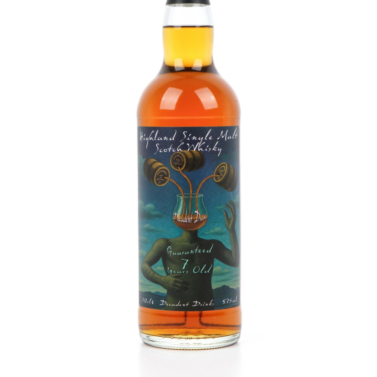 威士忌海绵 7年 Decadent Drams限定 53%