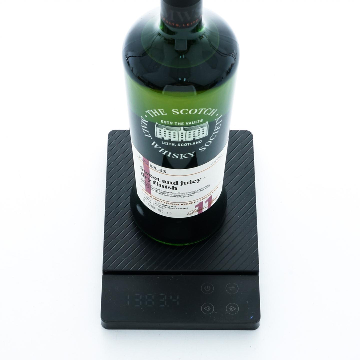 SMWS 58.33 斯特拉塞斯拉 11年 2007