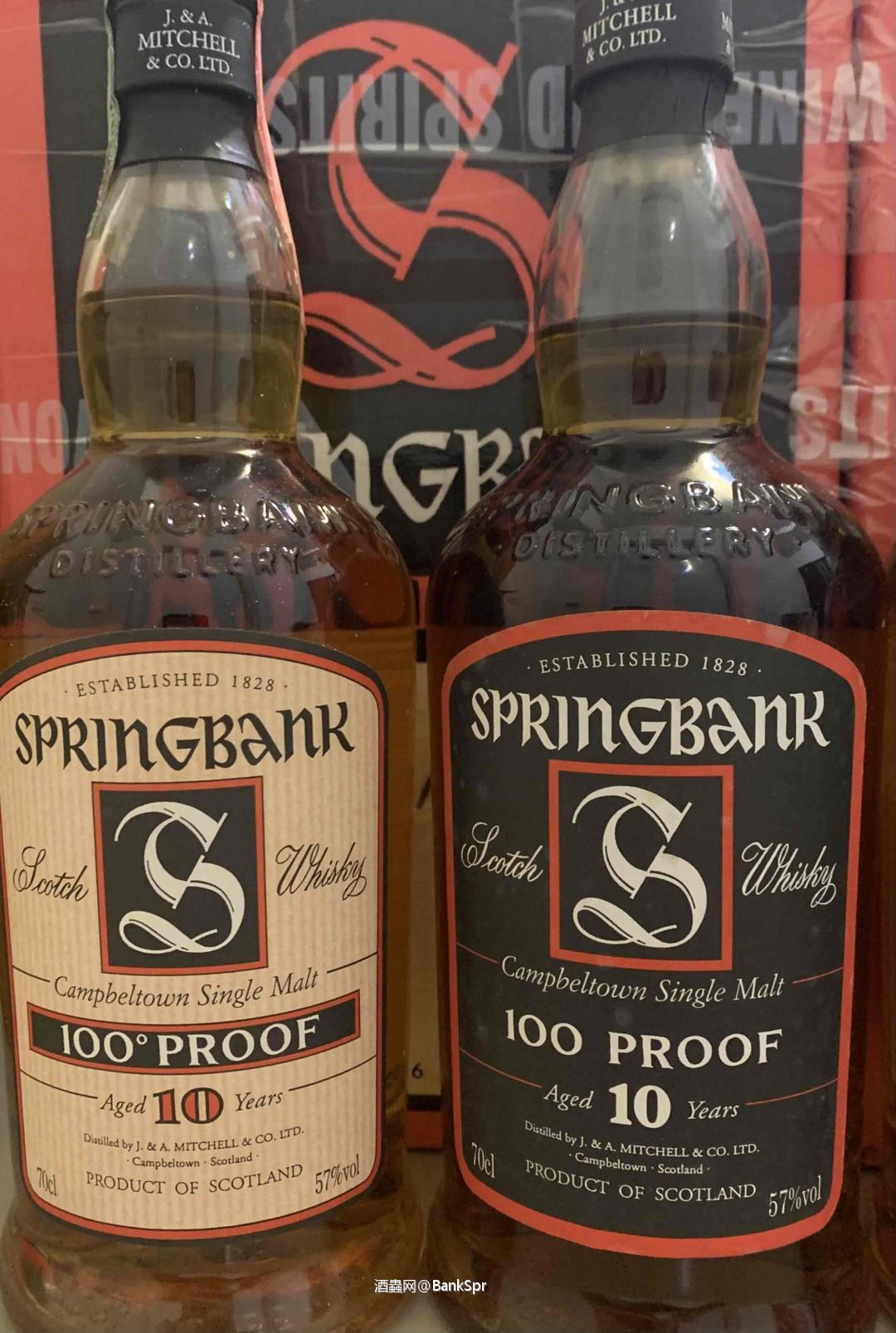 Springbank 10 Year 100 Proof