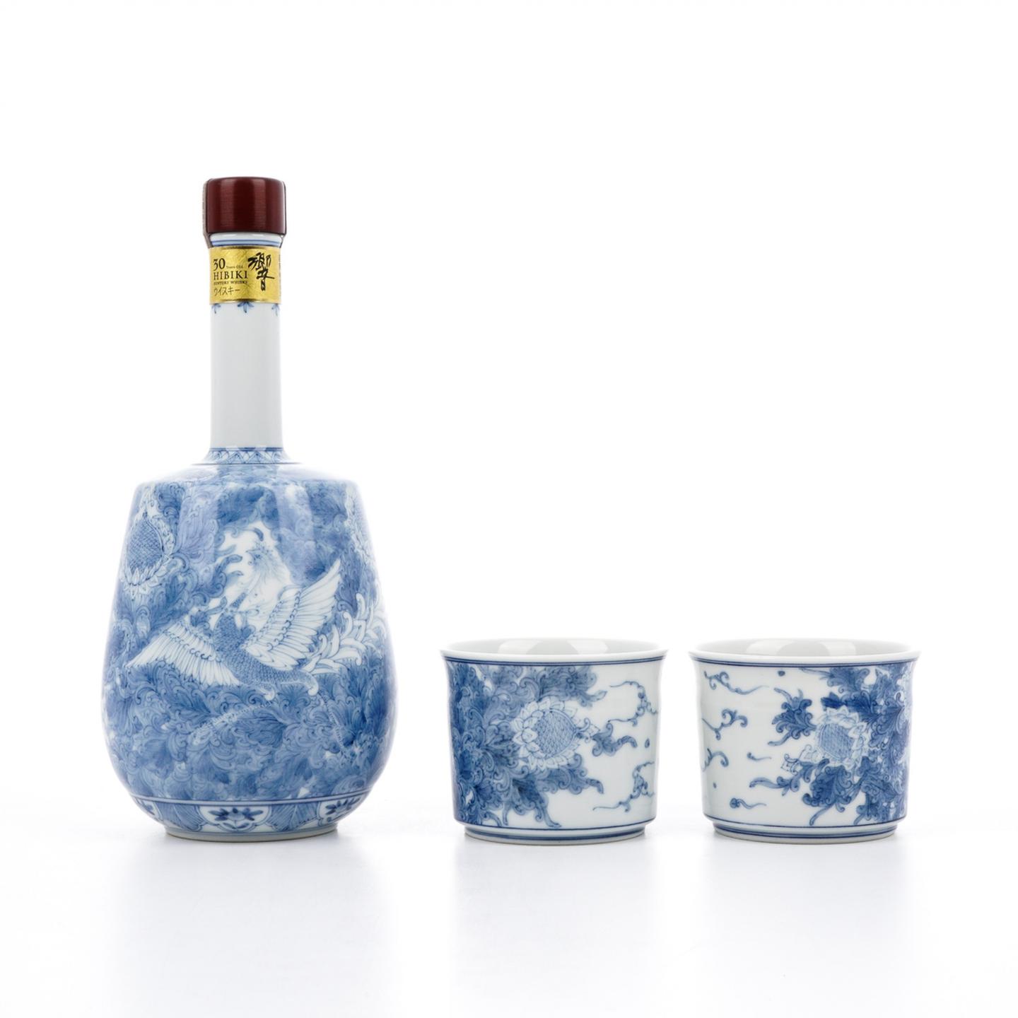 响 30年 青花凤凰限量套装 金花标 600ml
