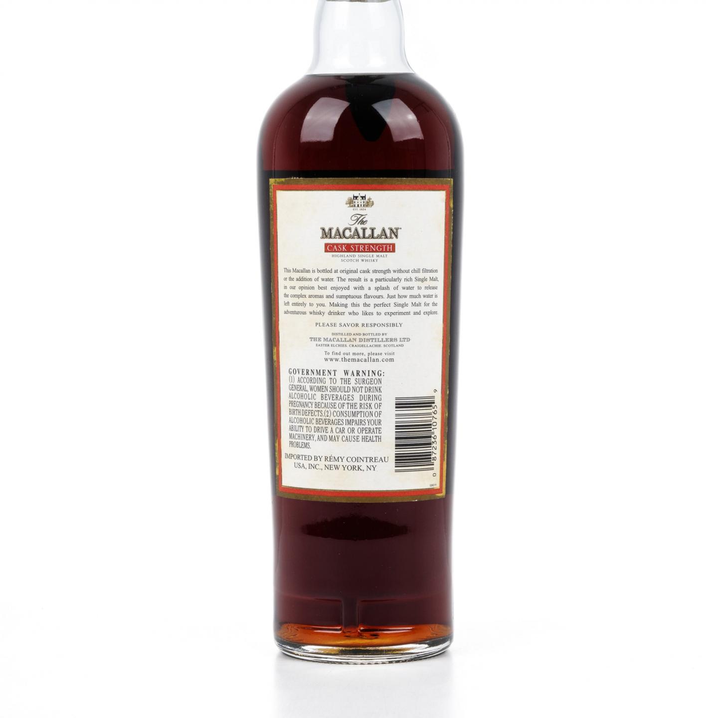 麦卡伦 桶强 58.6% 750ml