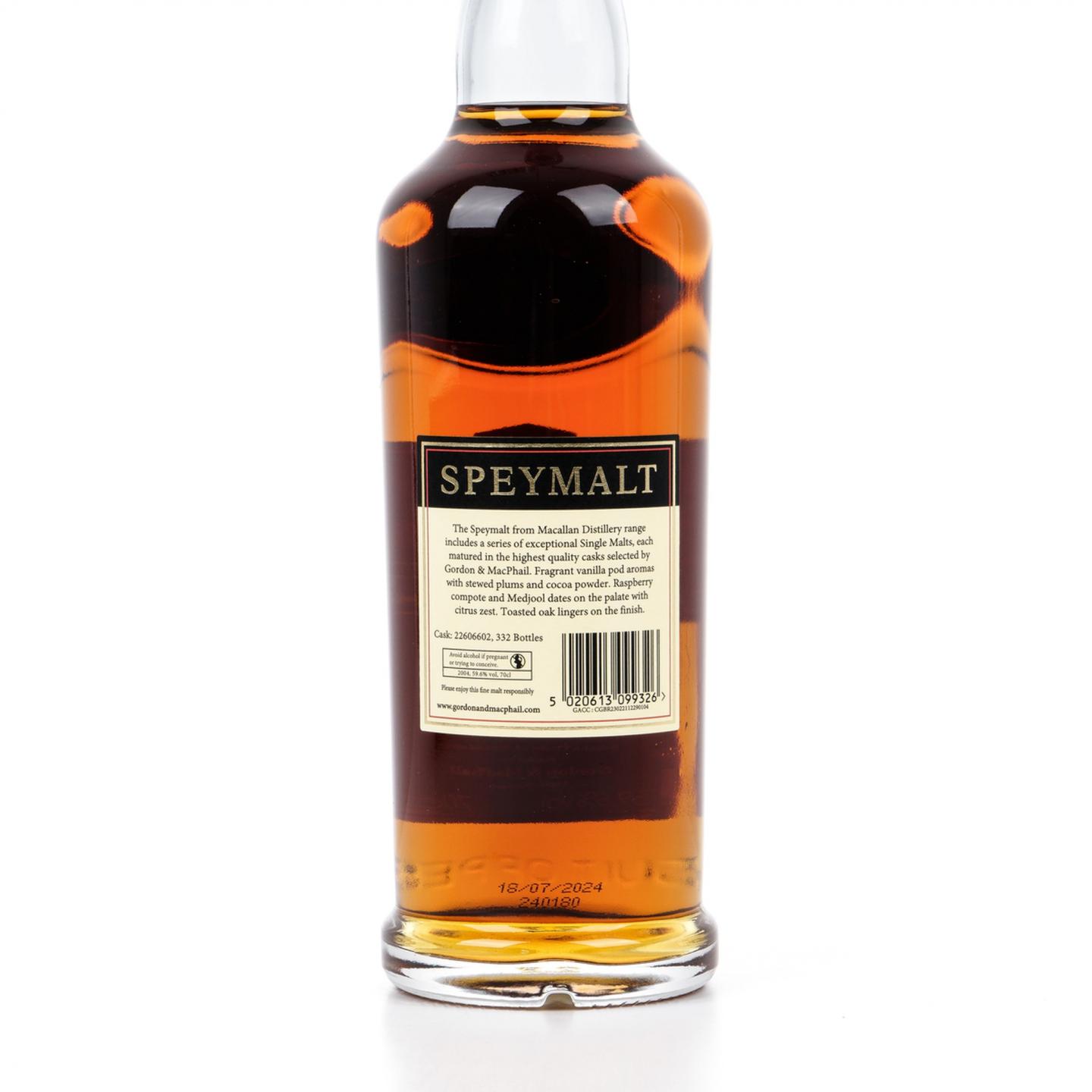 麦卡伦 2004-2024 Speymalt GM 59.6%