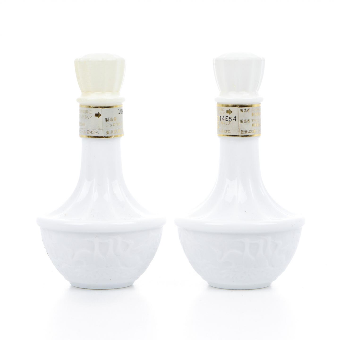 【酒版】Nikka 鹤 白瓷瓶 50ml*2