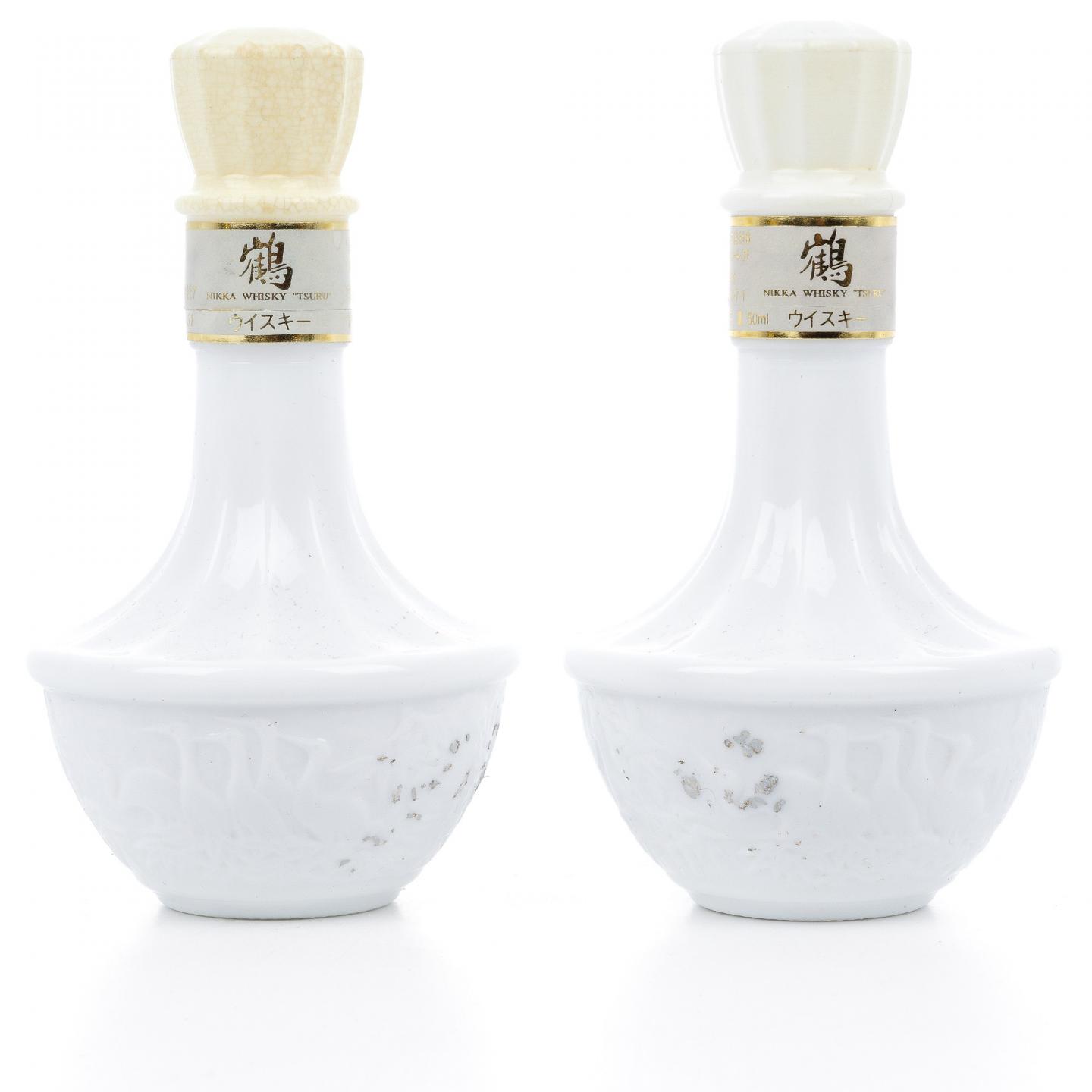 【酒版】Nikka 鹤 白瓷瓶 50ml*2