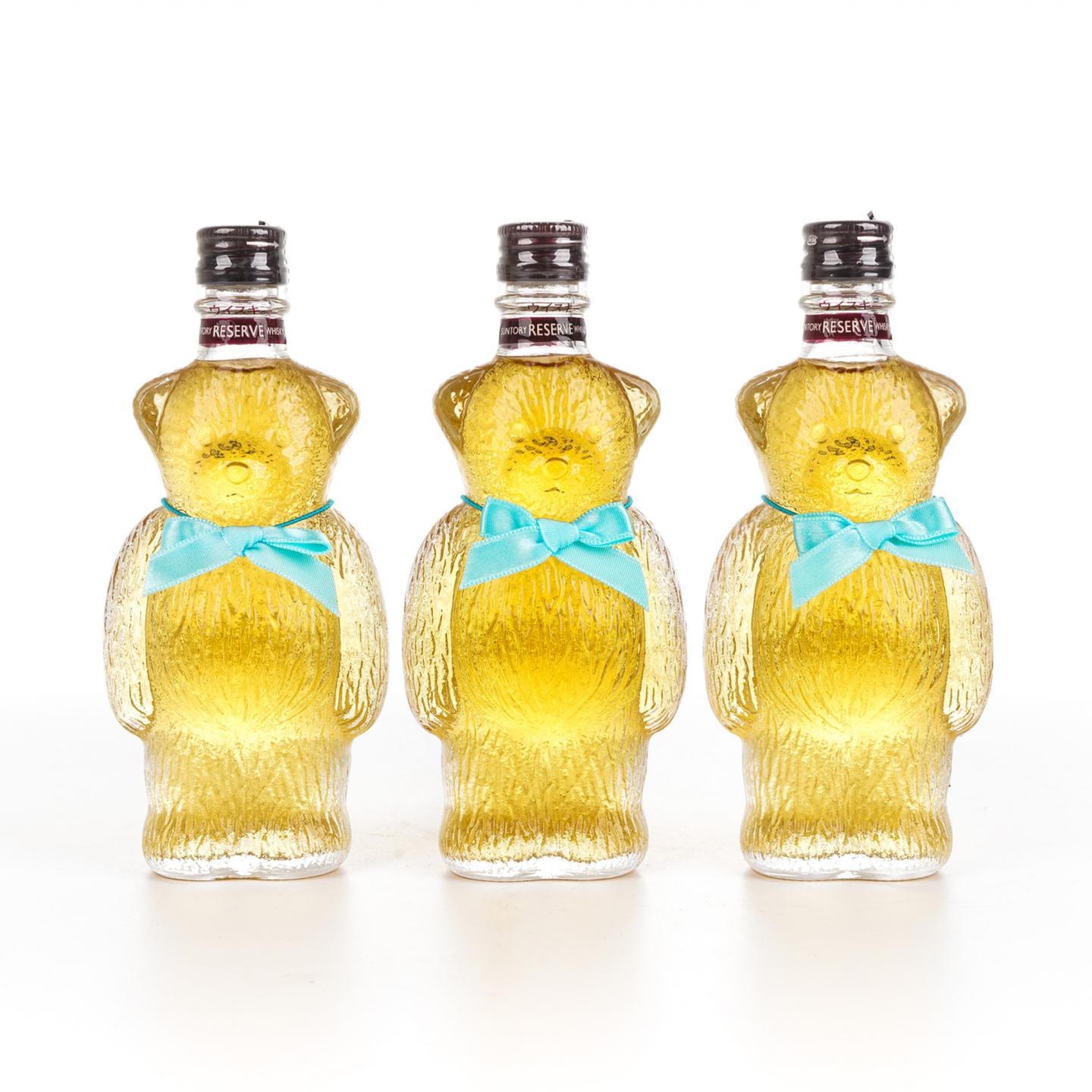 【酒版】三得利 熊造型 调和威士忌 3*80ml