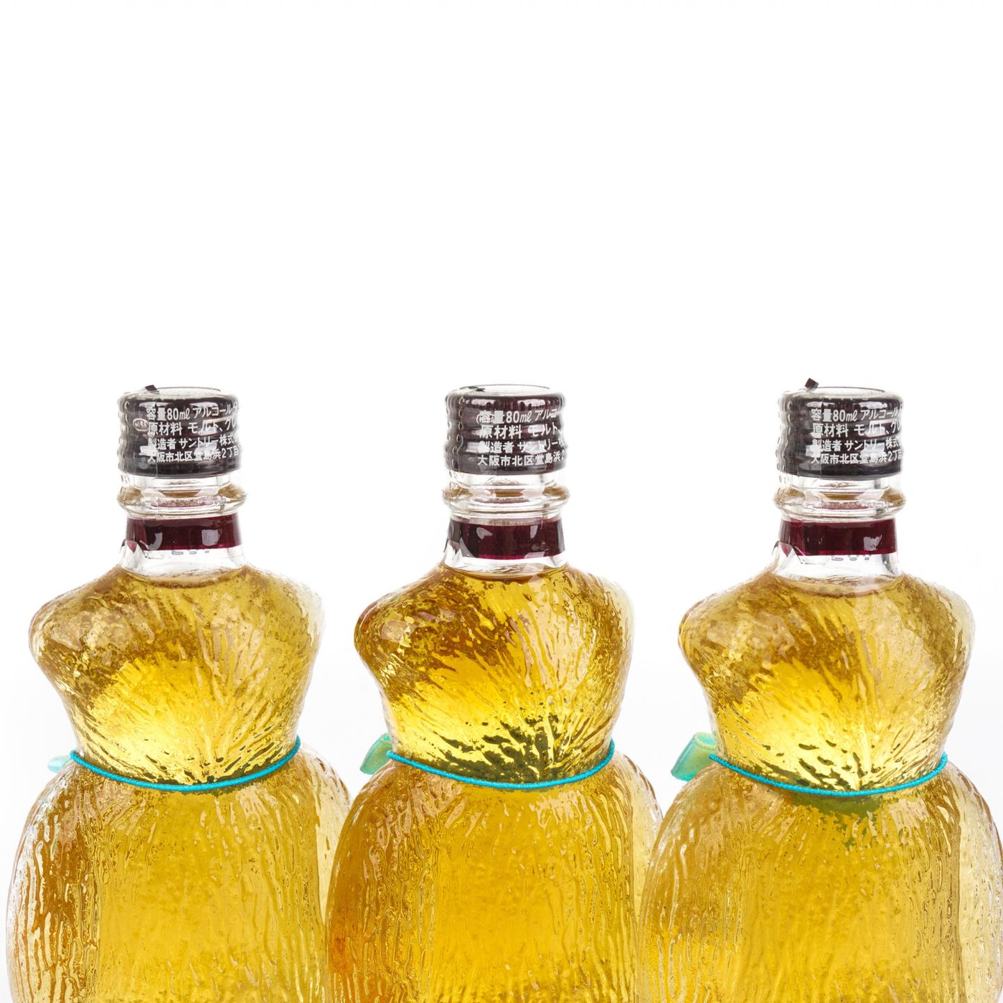 【酒版】三得利 熊造型 调和威士忌 3*80ml