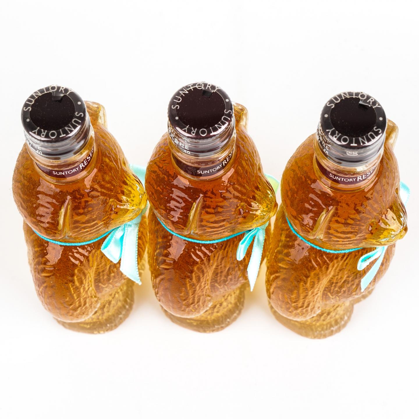 【酒版】三得利 熊造型 调和威士忌 3*80ml