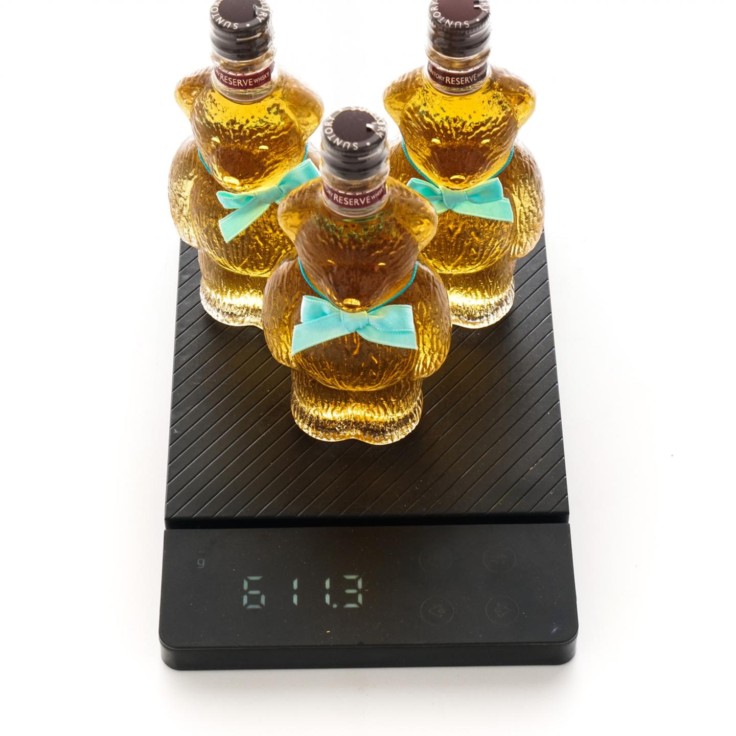 【酒版】三得利 熊造型 调和威士忌 3*80ml