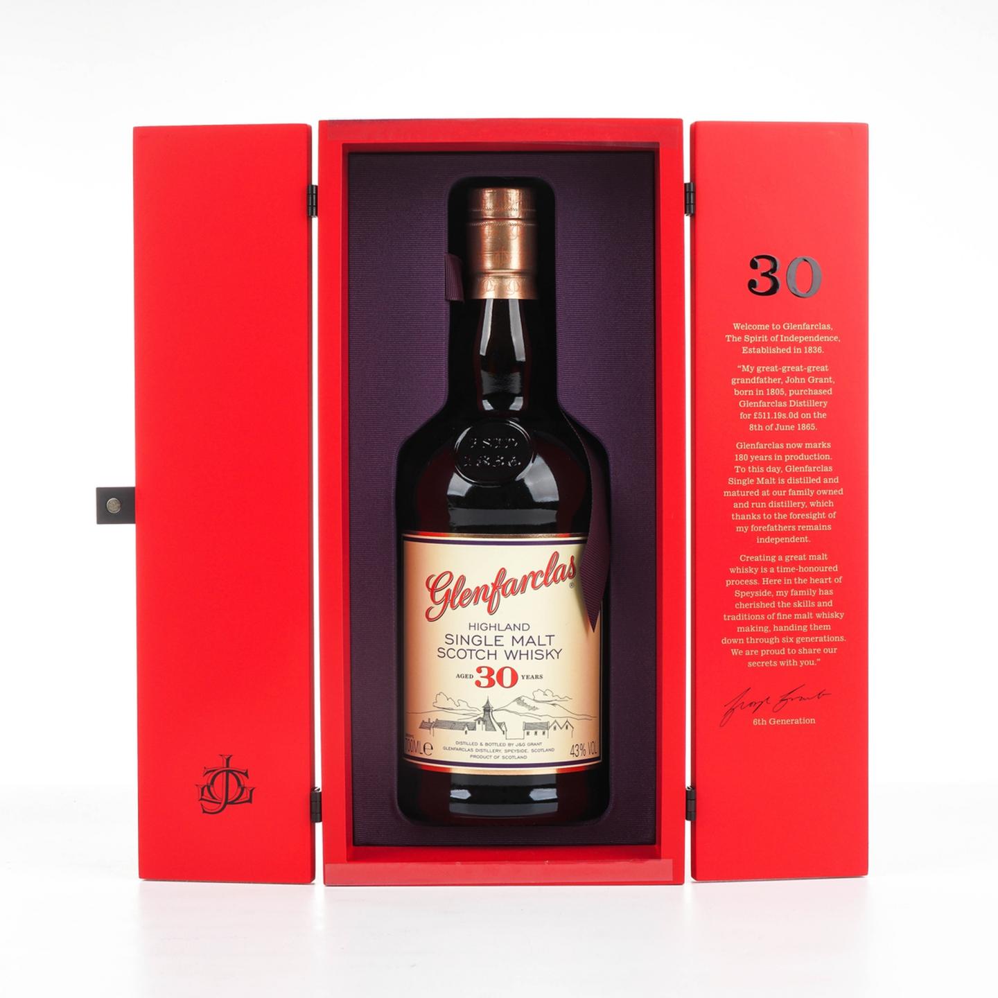 格兰花格 30年 红盒 700ML