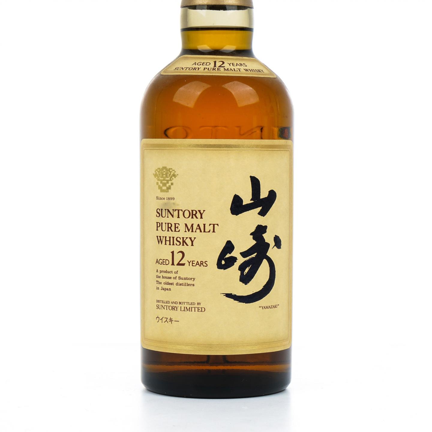 山崎 12年 金花标 Pure Malt 700ml