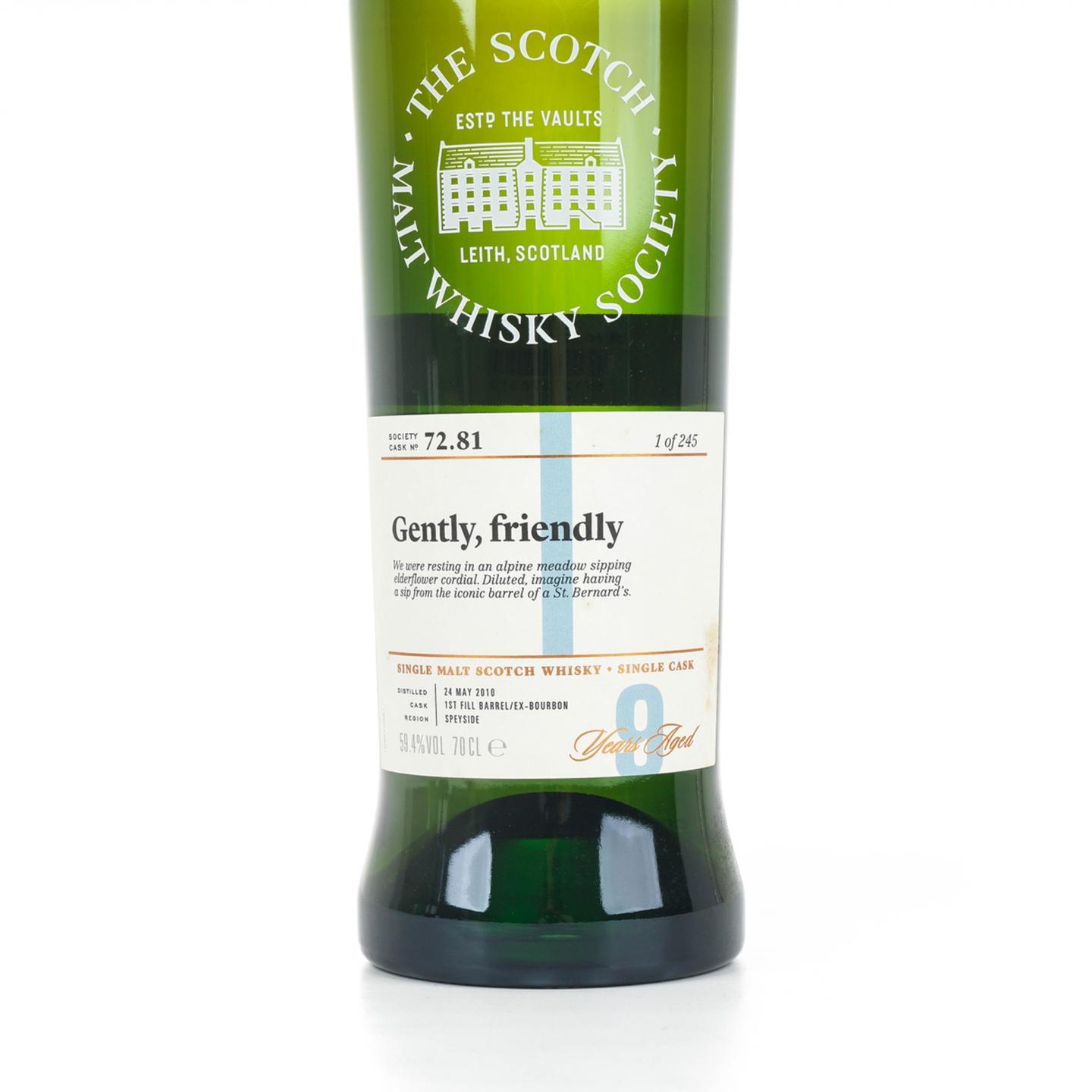 SMWS 72.81 弥尔顿达夫 9年 2010