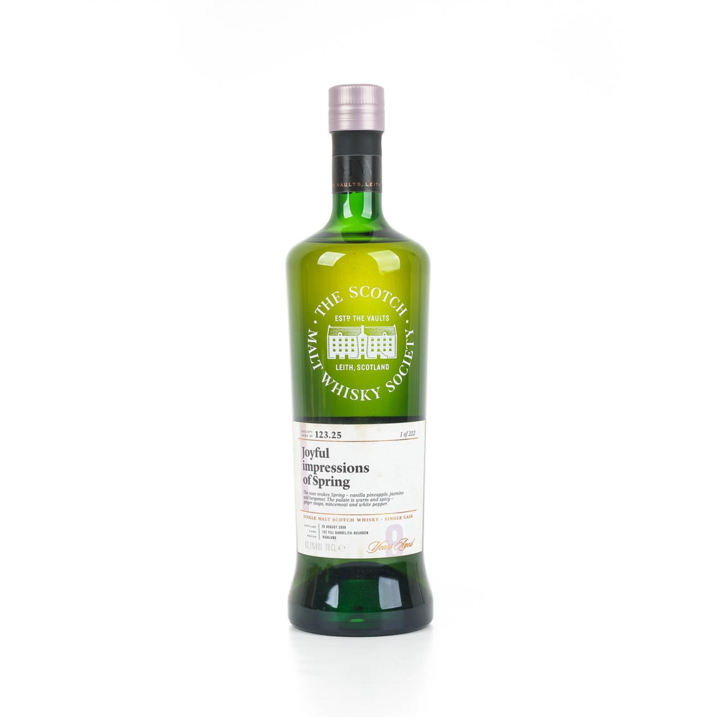 SMWS 123.25 格兰哥尼 9年 2008