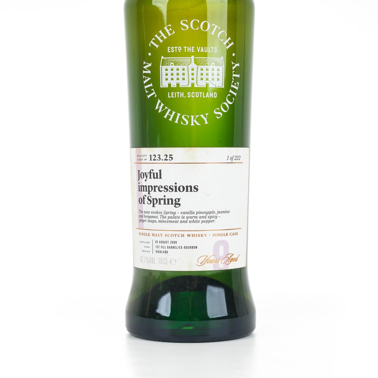 SMWS 123.25 格兰哥尼 9年 2008