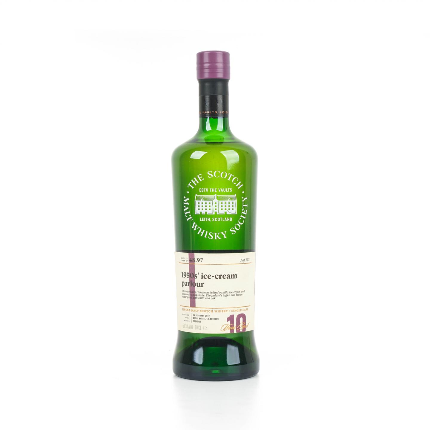SMWS 48.97 巴门纳克 10年 2007