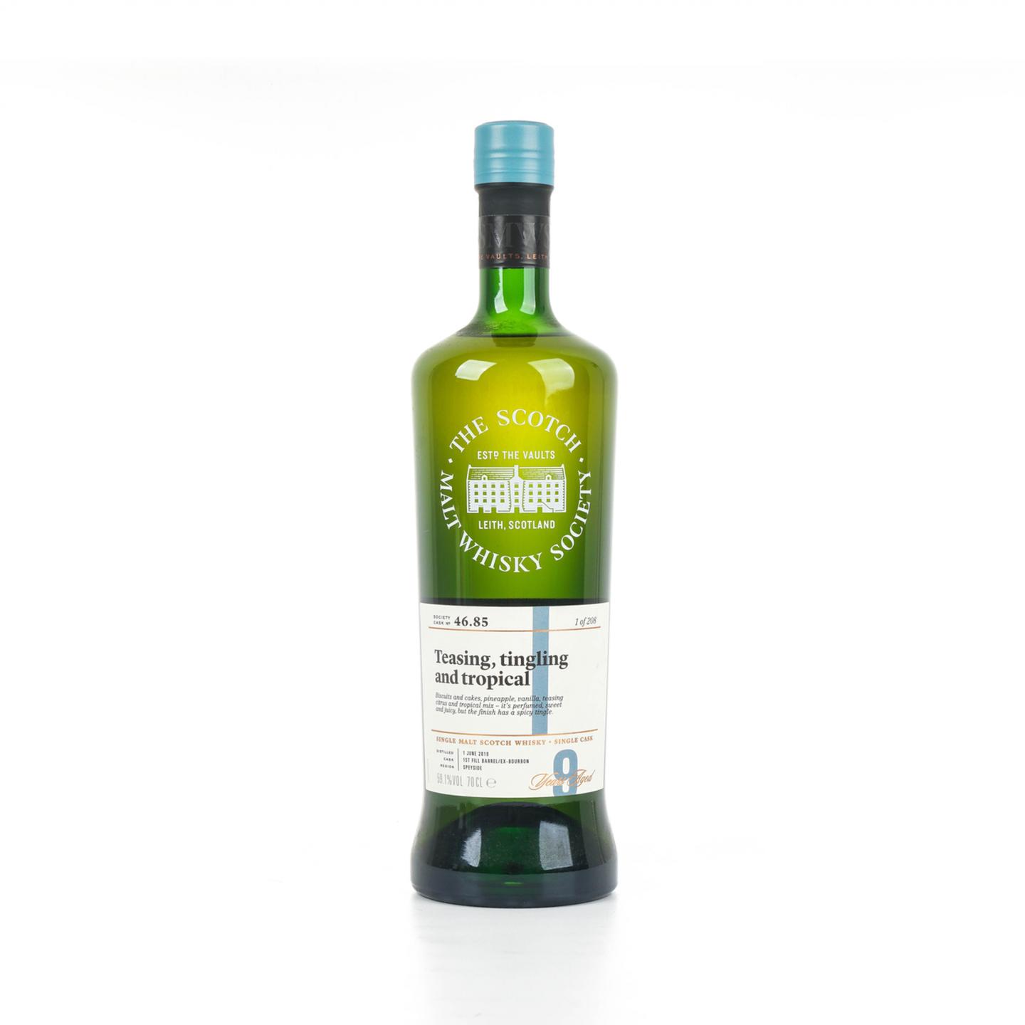SMWS 46.85 格兰洛西 9年 2010