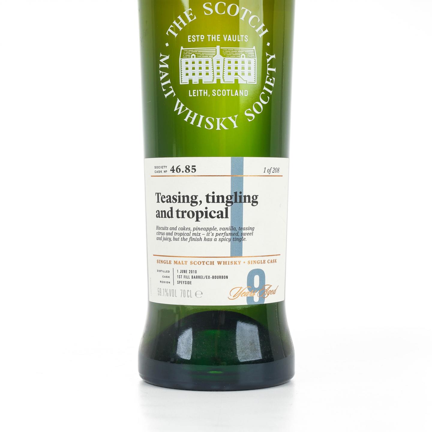 SMWS 46.85 格兰洛西 9年 2010