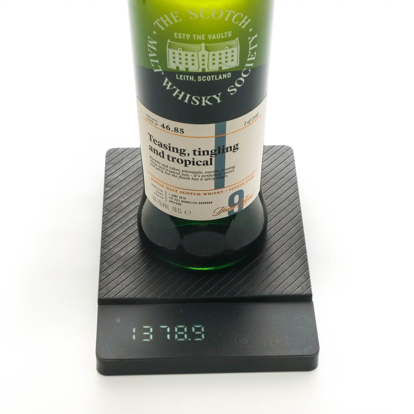 SMWS 46.85 格兰洛西 9年 2010