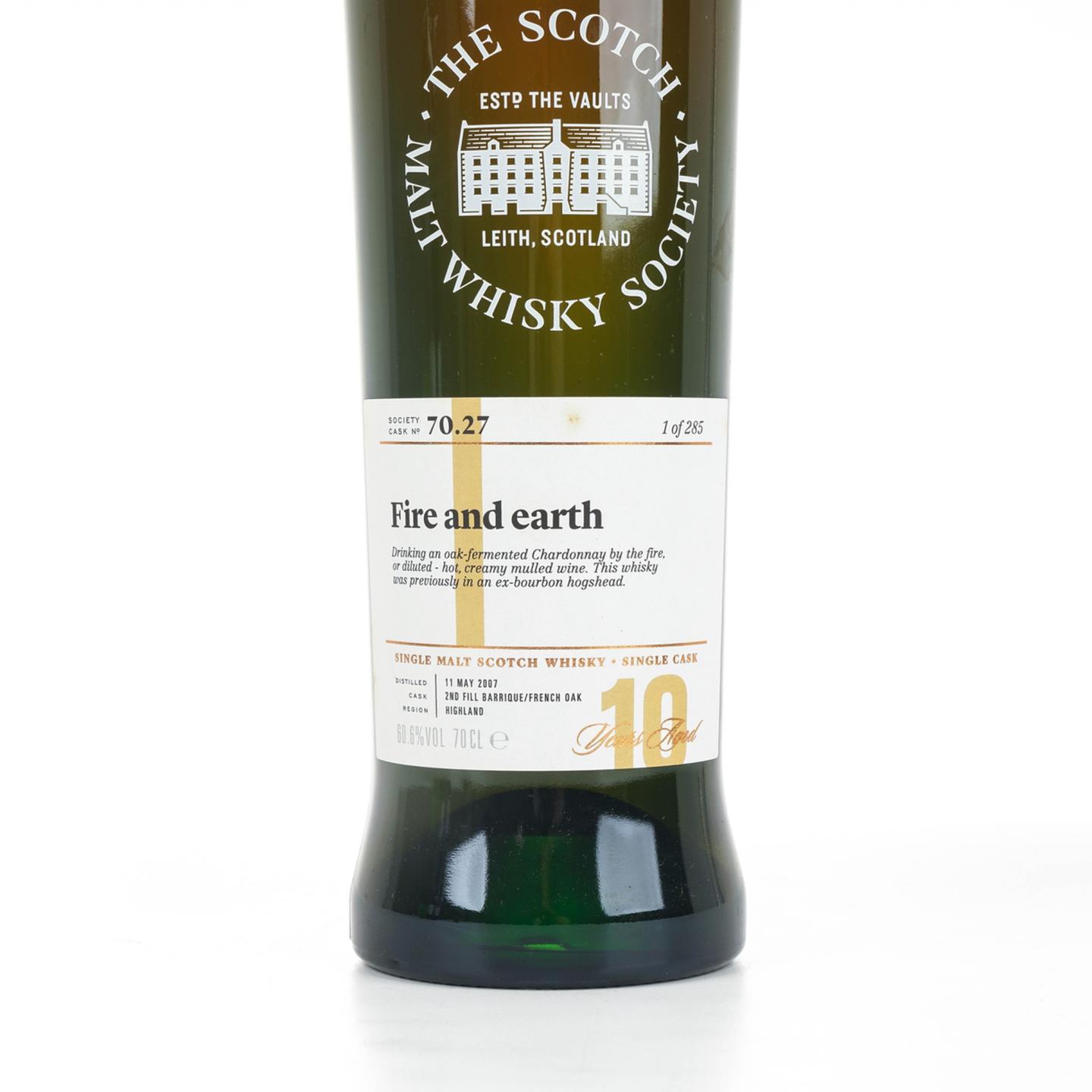 SMWS 70.27 巴布莱尔 10年 2007
