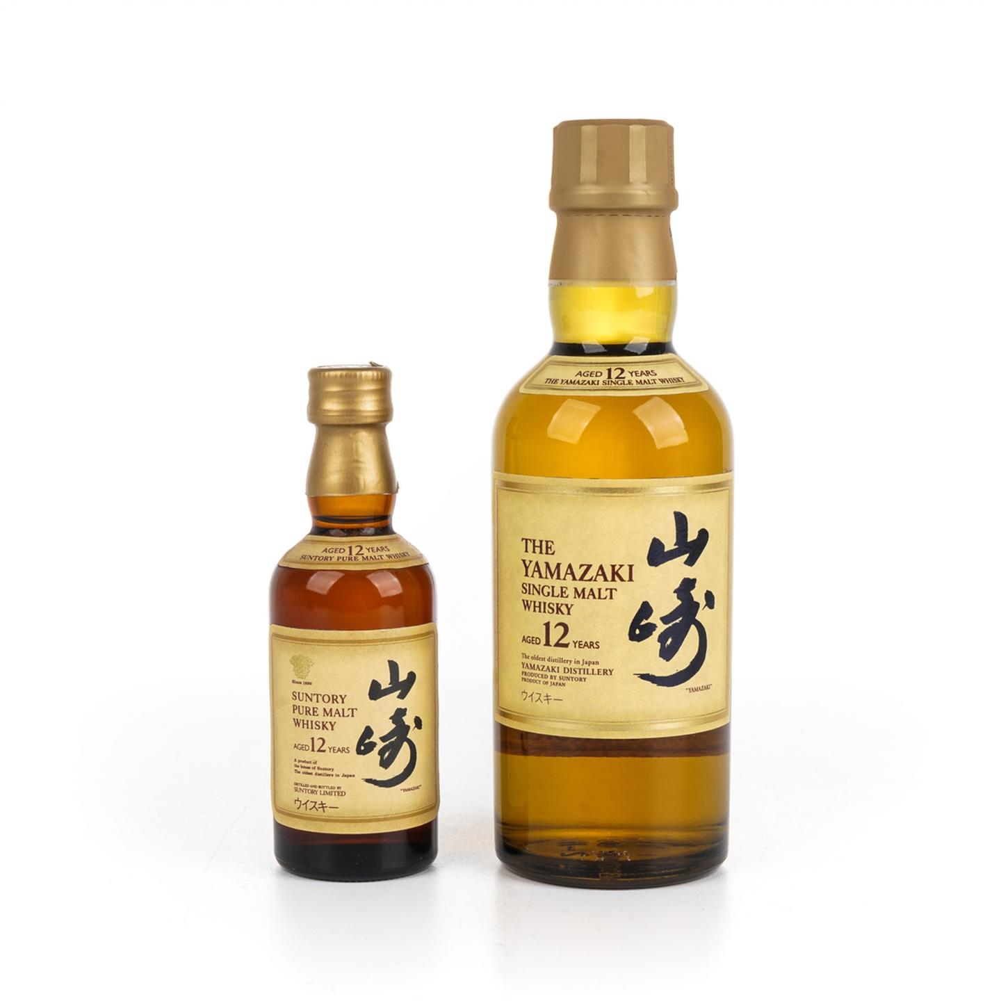 【酒版】山崎 12年 50+180ml 2支组