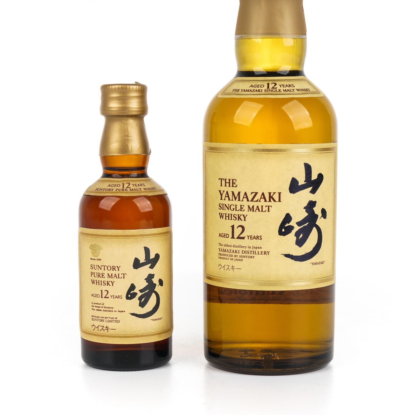【酒版】山崎 12年 50+180ml 2支组