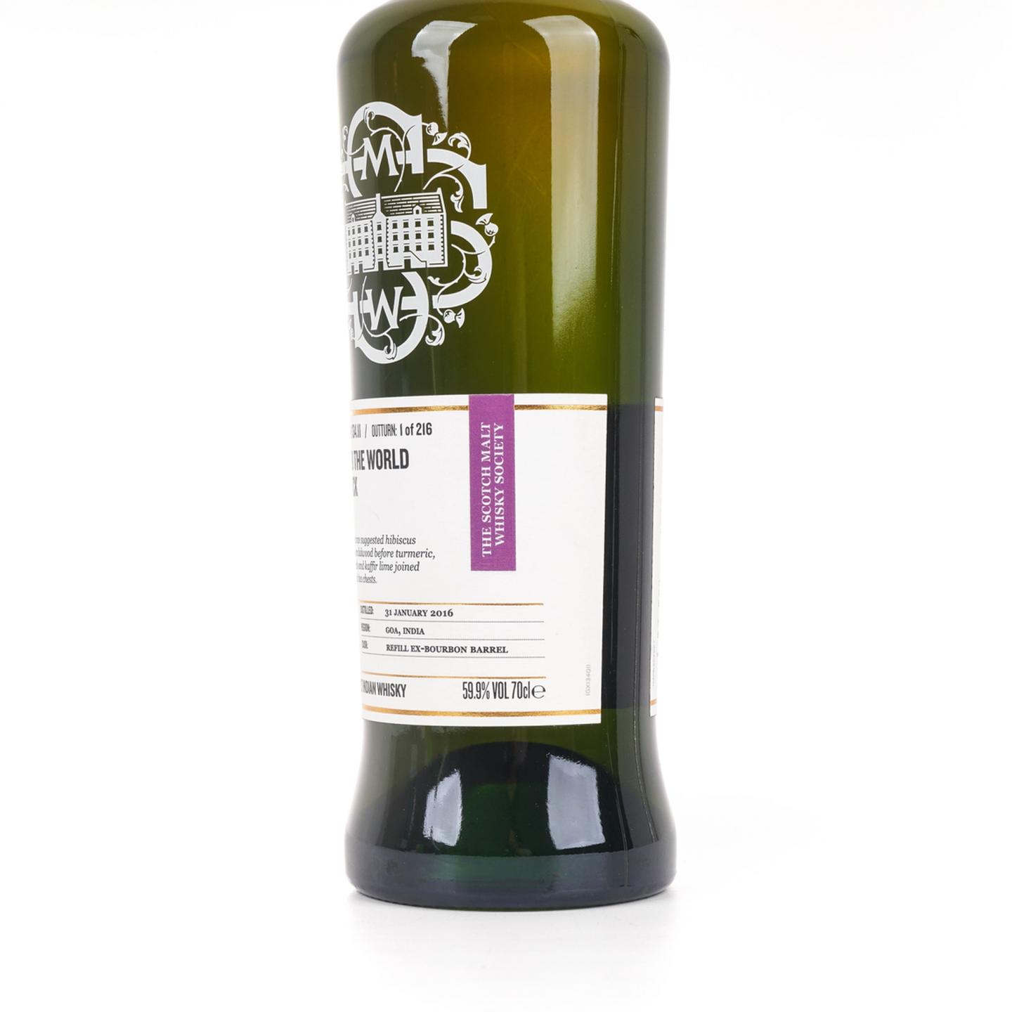 SMWS 134.11 John 4年 2016 印度威士忌