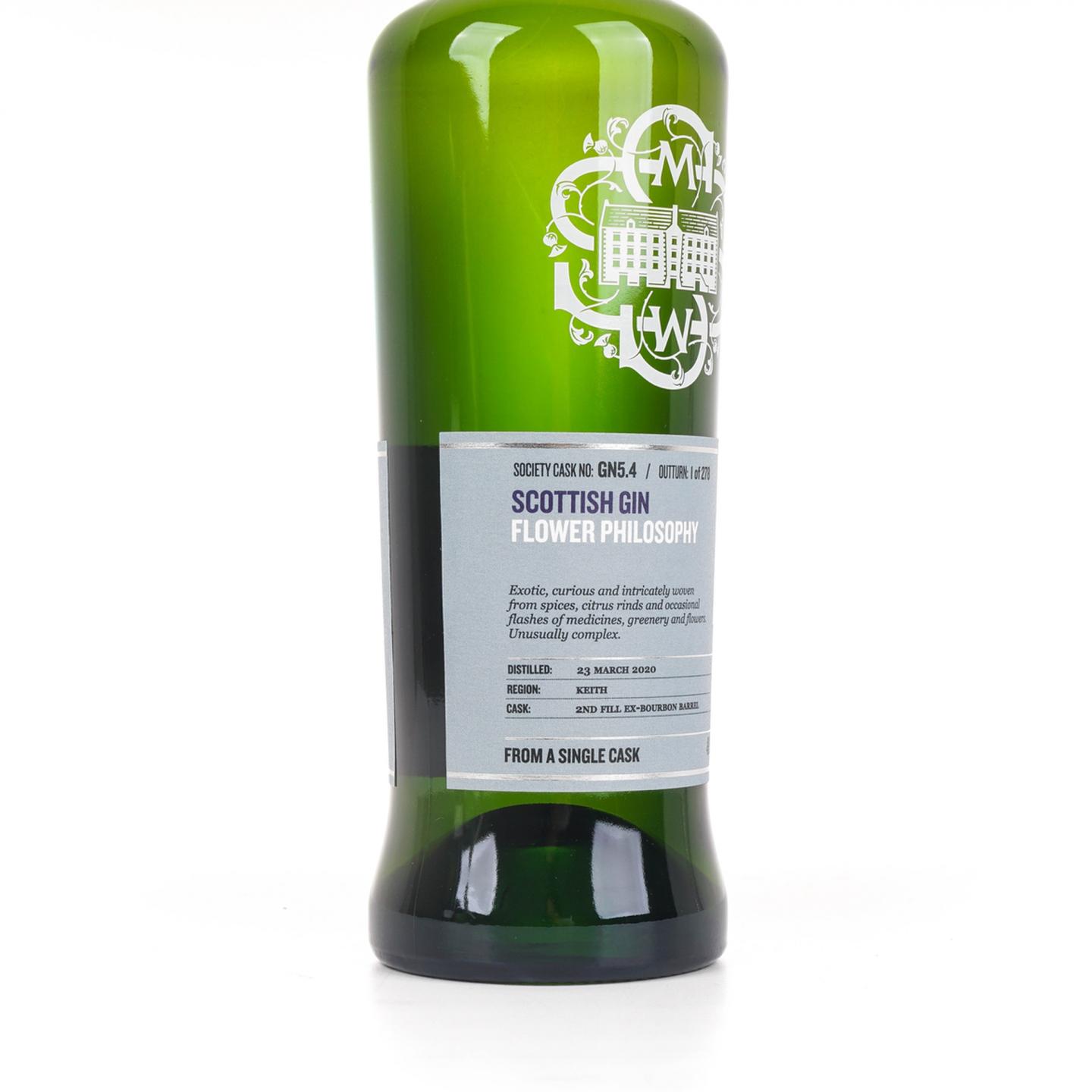 SMWS GN5.4 苏格兰金酒 2020 单桶