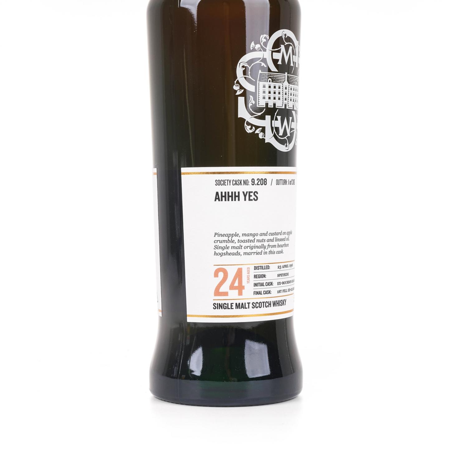 SMWS 9.208 格兰冠 24年 1996 雪莉桶后熟