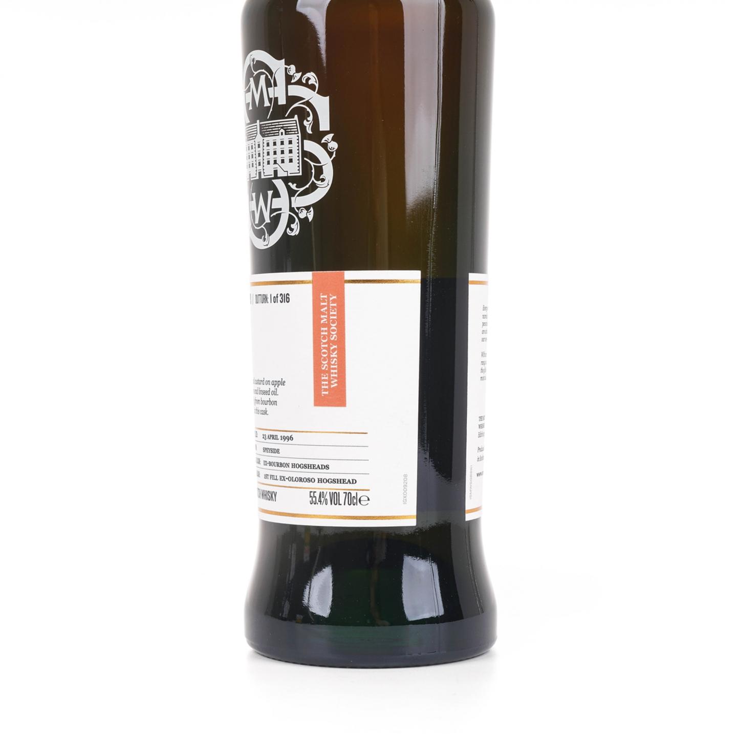 SMWS 9.208 格兰冠 24年 1996 雪莉桶后熟