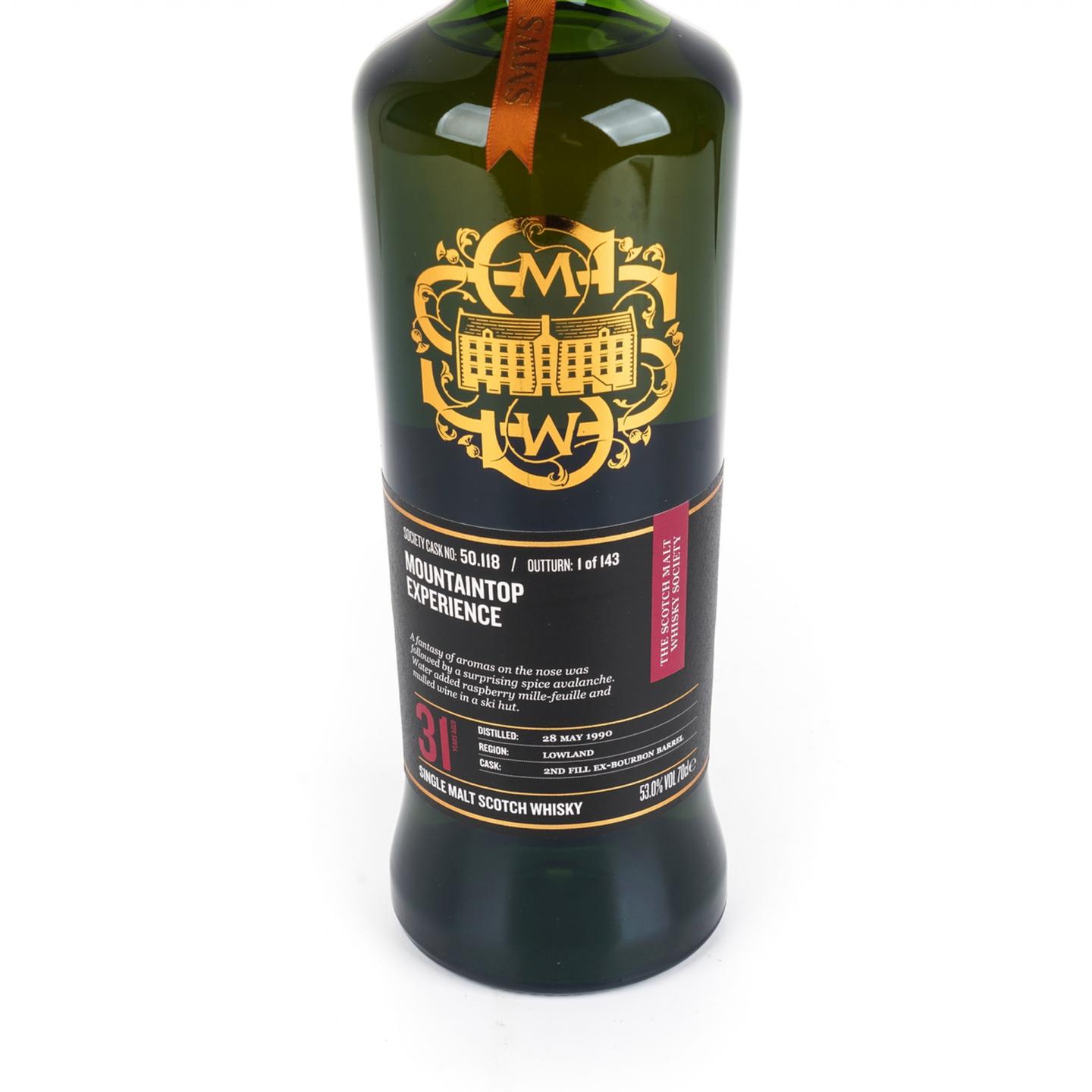 SMWS 50.118 磐火 31年 1990 波本单桶 53%