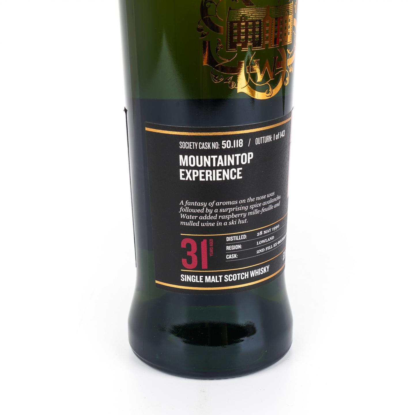 SMWS 50.118 磐火 31年 1990 波本单桶 53%